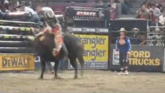 The PBR Brings Bull Riding to New York City