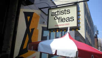 A Perfect Weekend Pair: Artists & Fleas and That Burger Tent