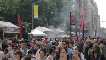 The Big Apple Barbecue Block Party in Madison Square Park