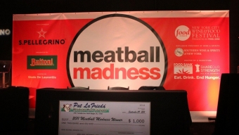 Meatball Madness Kicks Off the NYWFF in Style, Gluttony