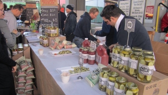 The Peck Slip Pickle Festival at the New Amsterdam Market