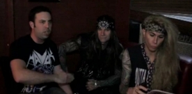Steel Panther’s Stix & Lexxi Interviewed Backstage at NYC’s Irving Plaza