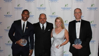 Victor Cruz Among Honorees at 2013 ‘Sidewalks of New York’ Annual Gala