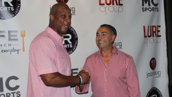 New York Mets Legends Darryl Strawberry and John Franco Attend Home Run Derby Party at Slate NY