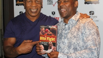 Mike Tyson Knocks Out “The Bite Fight” Book Launch Party at Bounce Sporting Club