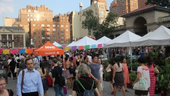 Union Square Greenmarket Turns Night Market