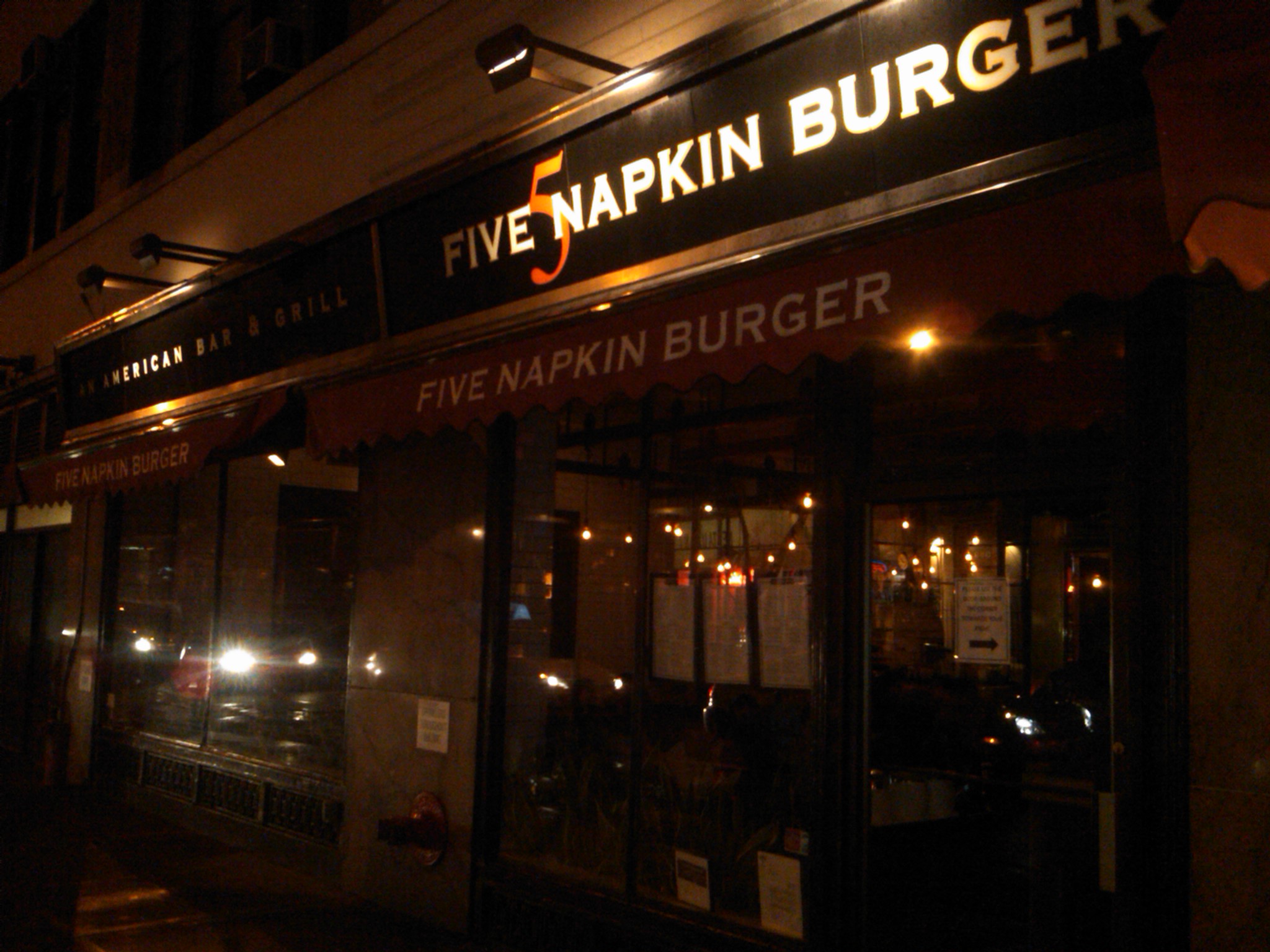 A Restaurant Review Five Napkin Burger LocalBozo