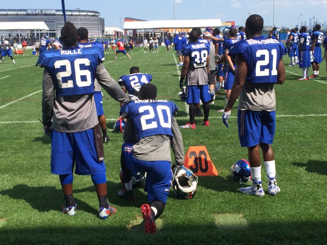 New York Giants Training Camp July 25 2014-1