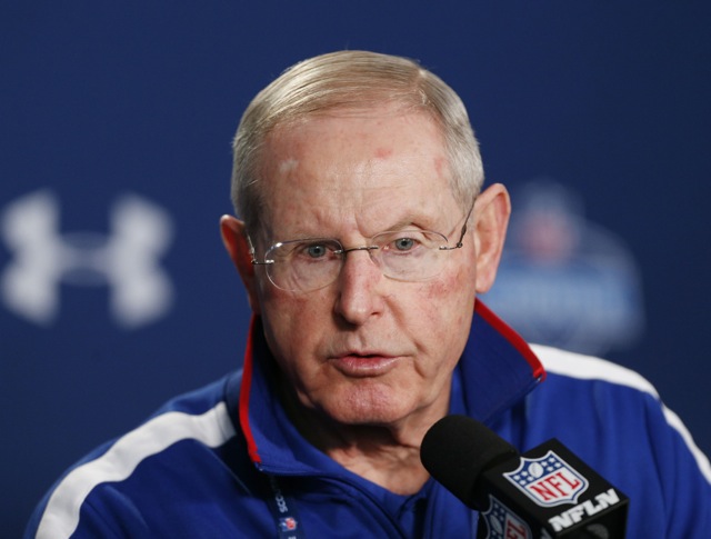 Tom Coughlin New York Giants February 21 2014