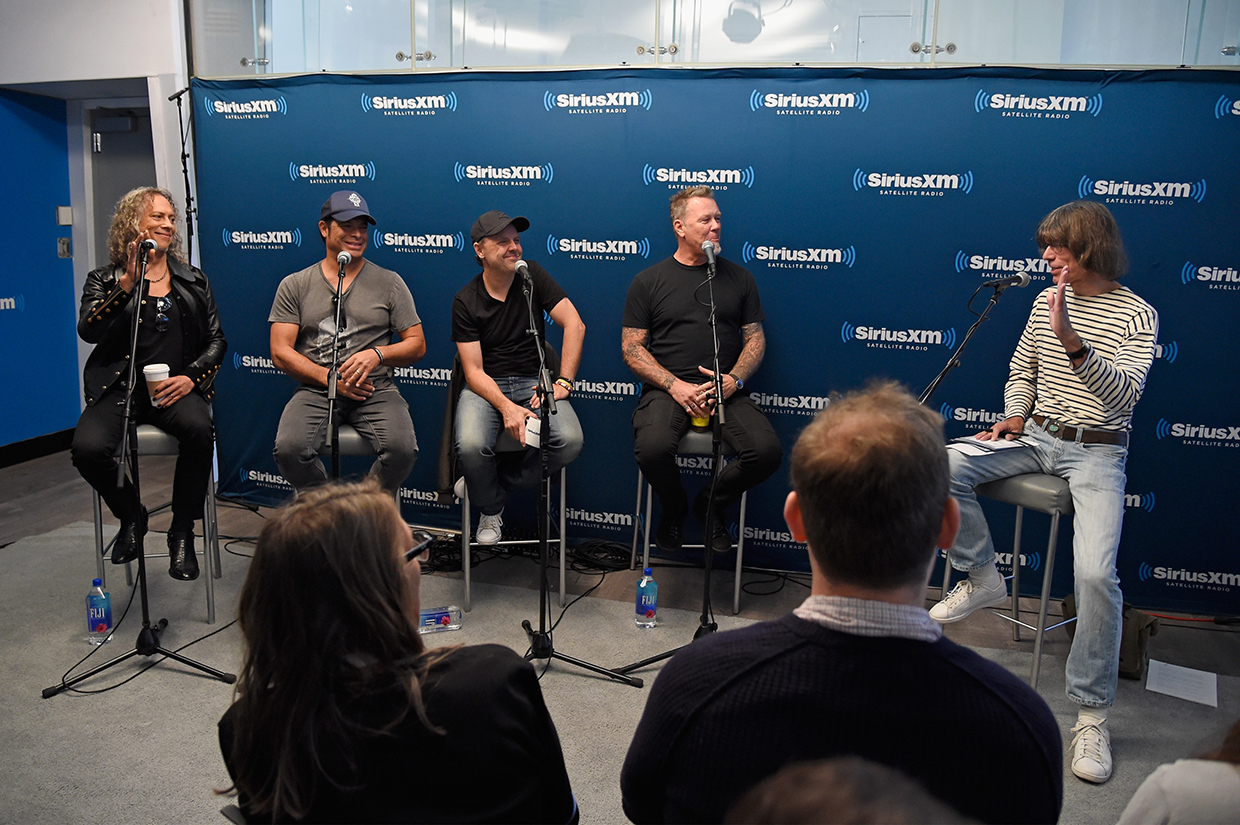 SiriusXM's Town Hall With Metallica To Air On The Band's SiriusXM Channel Mandatory Metallica